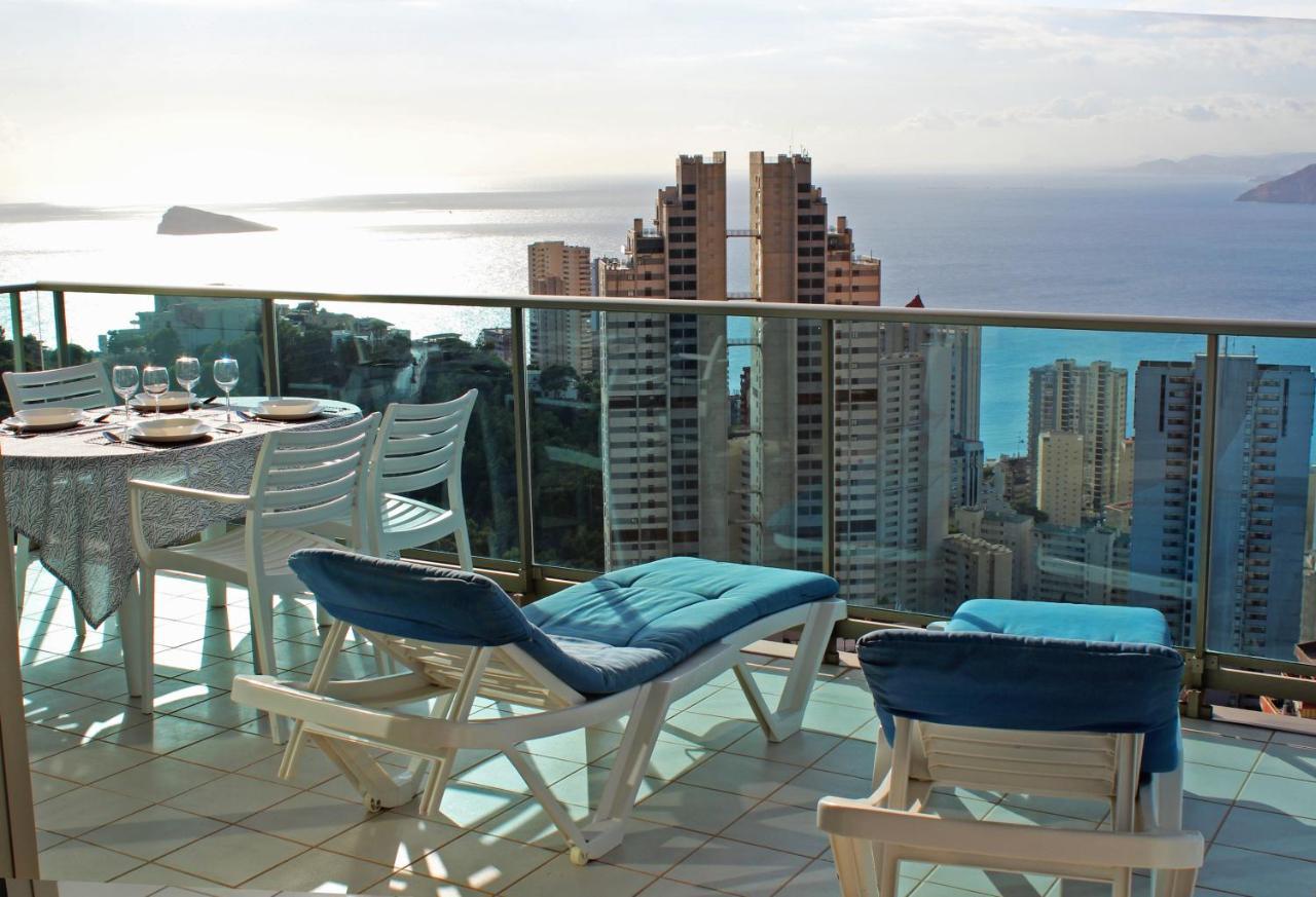 Skyline 26 Stunning Sea Views From A 2-Bedroom Apartment On The 26Th Floor Benidorm Extérieur photo