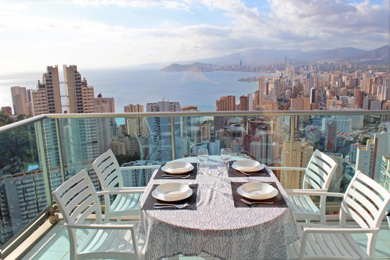 Skyline 26 Stunning Sea Views From A 2-Bedroom Apartment On The 26Th Floor Benidorm Extérieur photo