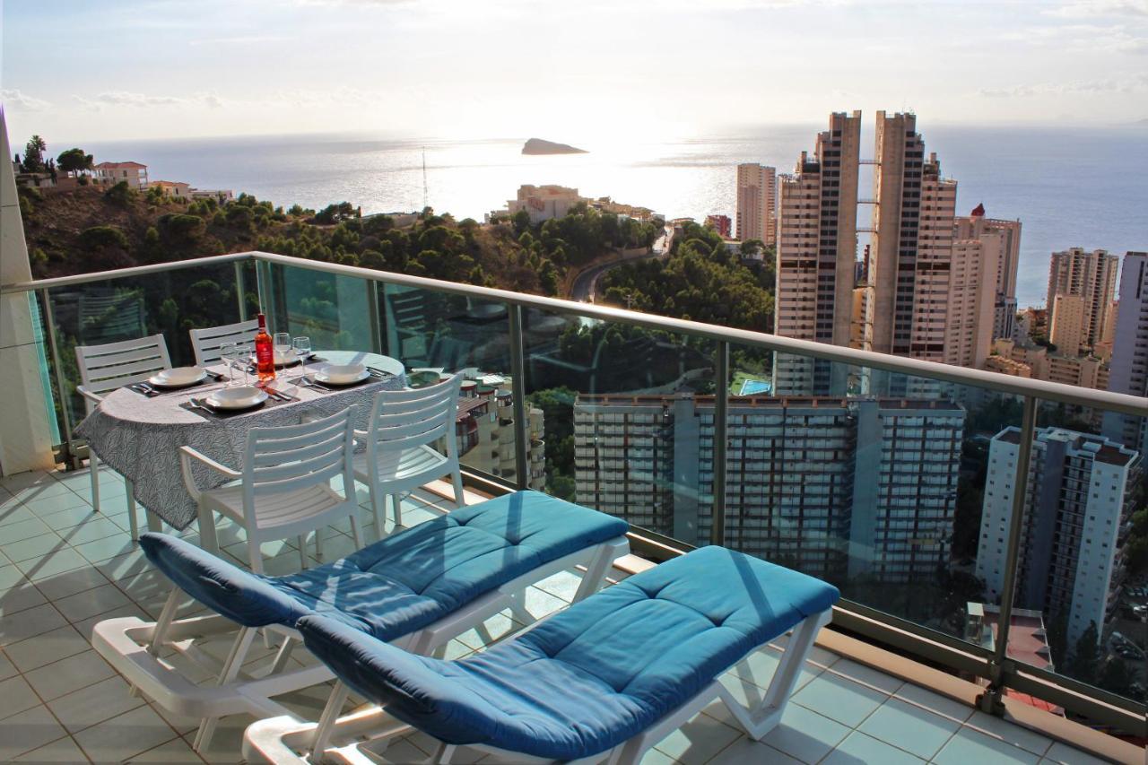 Skyline 26 Stunning Sea Views From A 2-Bedroom Apartment On The 26Th Floor Benidorm Extérieur photo