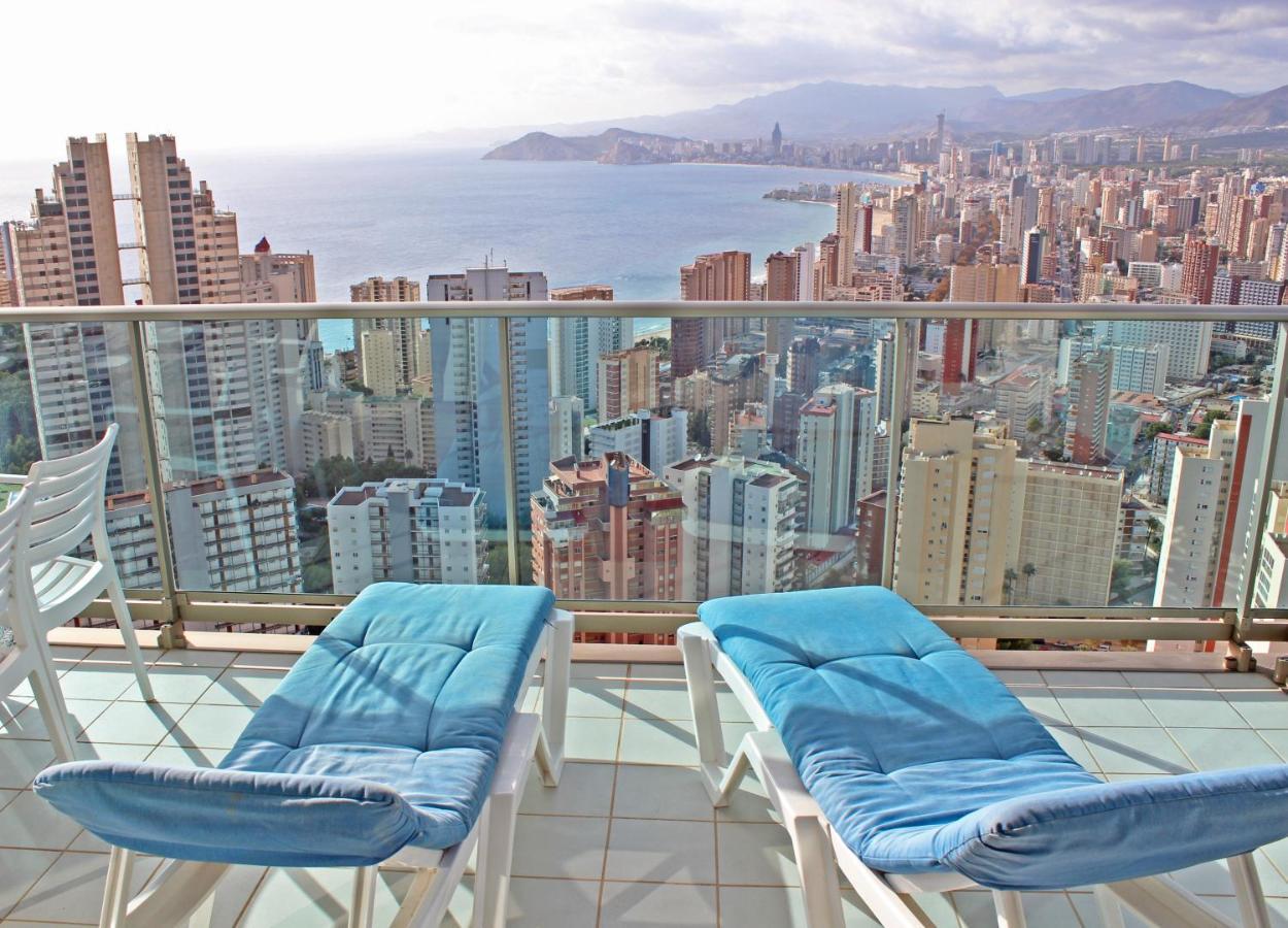 Skyline 26 Stunning Sea Views From A 2-Bedroom Apartment On The 26Th Floor Benidorm Extérieur photo