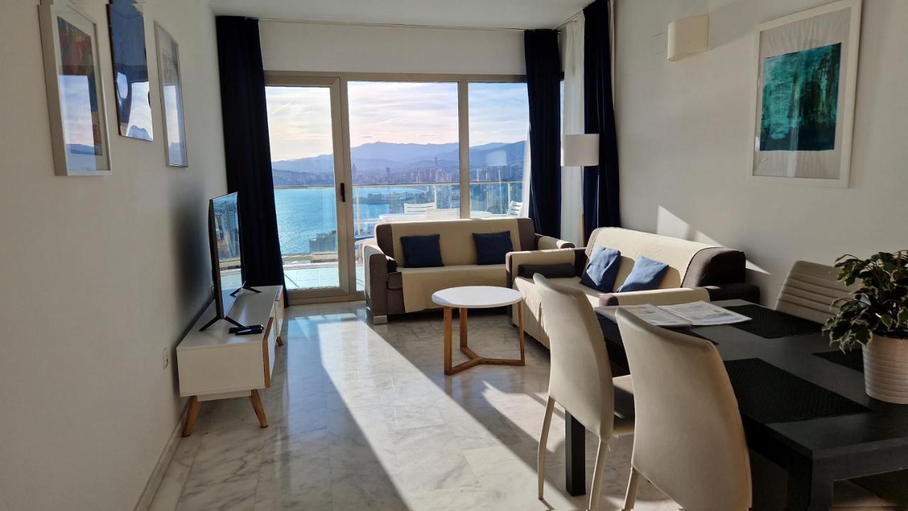 Skyline 26 Stunning Sea Views From A 2-Bedroom Apartment On The 26Th Floor Benidorm Extérieur photo
