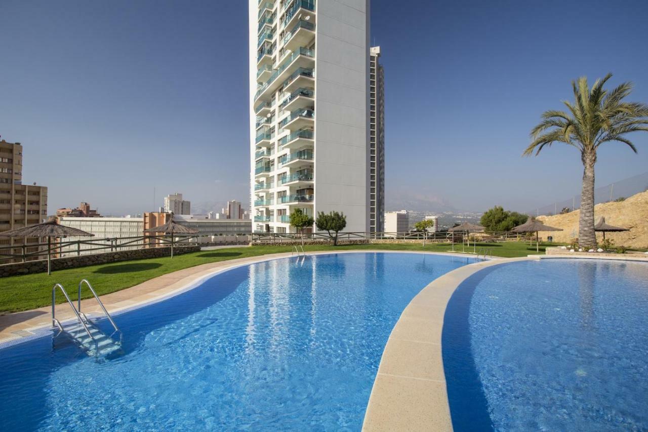 Skyline 26 Stunning Sea Views From A 2-Bedroom Apartment On The 26Th Floor Benidorm Extérieur photo
